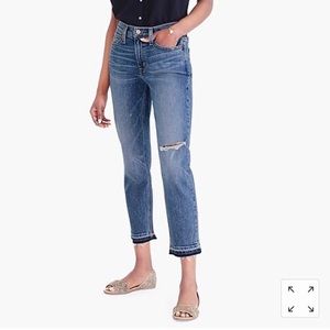 J. Crew Slim Boyfriend Jean, Distressed Detail